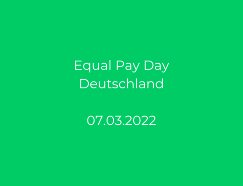 Equal Pay Day 2022 – 07.03.2022